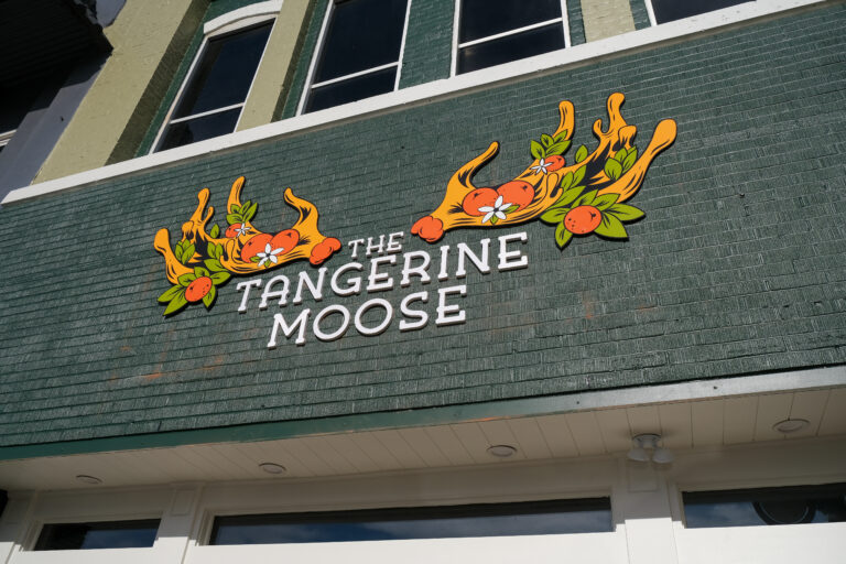 The Tangerine Moose, exterior