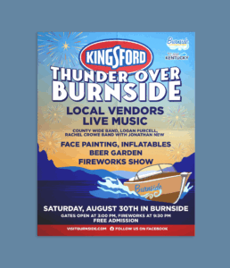 Flyer Design for Thunder Over Burnside 2025
